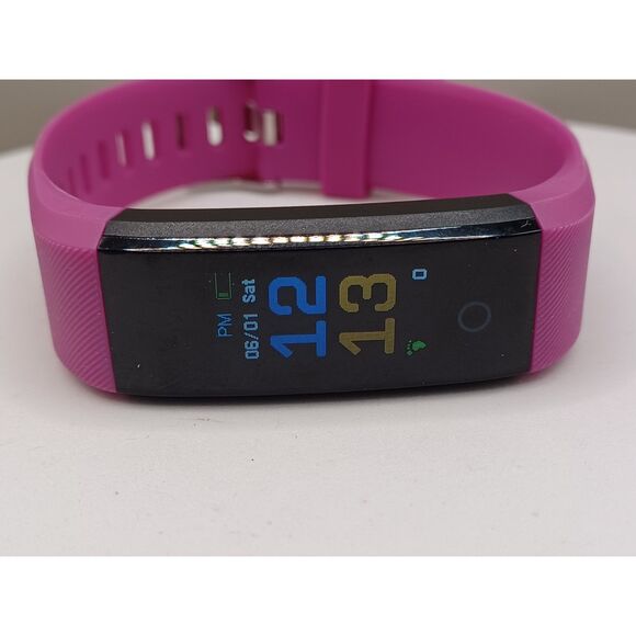 Letsfit Fitness Activity Tracker in Purple Wristband with Original Packaging - Picture 2 of 7